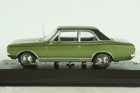 Opel Commodore A, 1970, green metallic, 940046160, Maxichamps 1:43