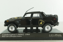 Lamborghini LM002 1984, black, 403103373, Minichamps 1:43