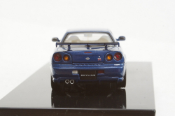 Nissan Skyline GTR R34 1999 blue, 57301, AutoArt 1:43