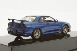Nissan Skyline GTR R34 1999 blue, 57301, AutoArt 1:43
