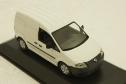 Volkswagen Caddy Van white,  Minichamps 1:43