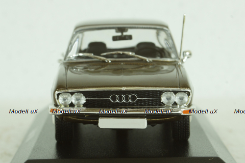 Audi 100 (C1), 1969, brown metallic, 940019101, Maxichamps 1:43