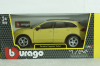 PORSCHE CAYENNE TURBO 2010  YELLOW, Burago 1:24