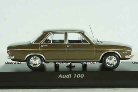Audi 100 (C1), 1969, brown metallic, 940019101, Maxichamps 1:43