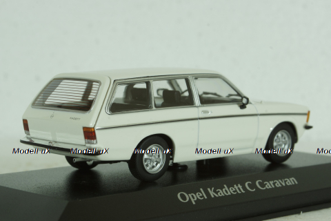 Opel Kadett C Caravan L, 1978, white, 940048111, Maxichamps 1:43