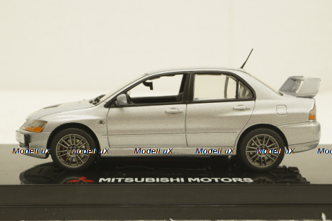 Mitsubishi Lancer Evolution IX, silver, SunStar 1:43