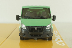 Газель Next A21 R23, бортовой станд. кузов, зеленый, Н556, Наш Автопром 1:43