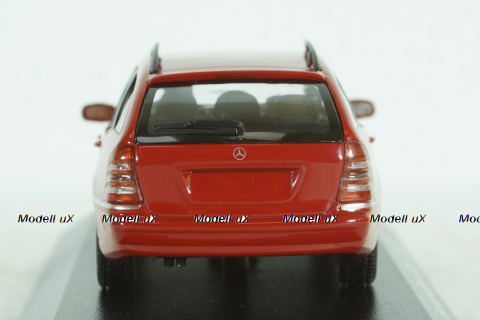 Mercedes C220 T-Model (S203), 2001, Mercedes C-Class, red, 940030111, Maxichamps 1:43