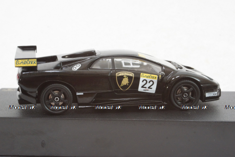 Lamborghini Diablo GT-R, black 2001, Altaya 1:43