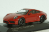 Porsche 911 (992) Сarrera  4 GTS 2019 Red, 410063000, Minichamps 1:43