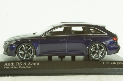Audi RS6 (C8) Avant, 2019, violet metallic, 410018016, Minichamps 1:43