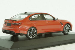 BMW M3 (G80) 2020, red metallic, 410020205, Minichamps 1:43 