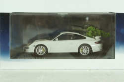 Porsche 911 GT3 (997), 2006, white, with Christmas Tree, 400065405, Minichamps 1:43
