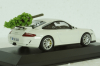 Porsche 911 GT3 (997), 2006, white, with Christmas Tree, 400065405, Minichamps 1:43