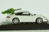 Porsche 911 GT3 (997), 2006, white, with Christmas Tree, 400065405, Minichamps 1:43