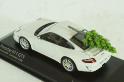 Porsche 911 GT3 (997), 2006, white, with Christmas Tree, 400065405, Minichamps 1:43