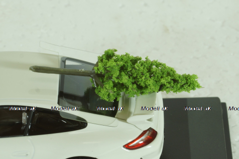 Porsche 911 GT3 (997), 2006, white, with Christmas Tree, 400065405, Minichamps 1:43