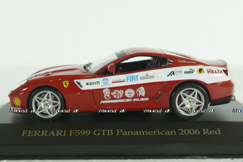 Ferrari F599 GTB Panamericana 2006, red, IXO 1:43