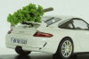 Porsche 911 GT3 (997), 2006, white, with Christmas Tree, 400065405, Minichamps 1:43