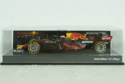 Red Bull Racing Honda RB16B, with pilot Max Verstappen, Winner Mexican GP 2021, 410211933, Minichamps 1:43