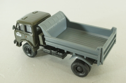 Маз-509Б самосвал, 1975г зел/сер, Н984, Наш Автопром 1:43