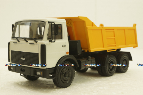 Маз-551603, самосвал, оранжевый, Н712, Наш Автопром 1:43