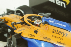 McLaren F1 Team MCL35M, Daniel Ricciardo, Winner Italian GP 2021, 537215803, Minichamps 1:43
