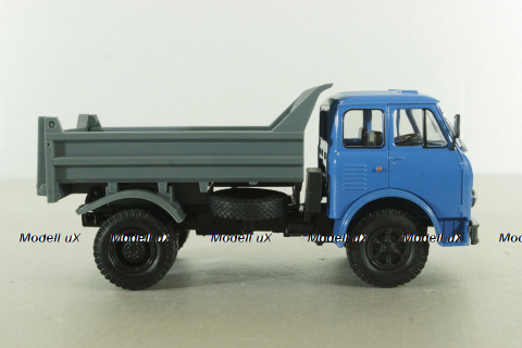 Маз-503А, самосвал, 1975 синий/серый, Н958, Наш Автопром 1:43