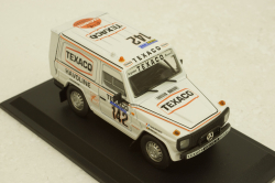 Mercedes 280 GE #142 Paris-Dakar 1983 J.Ickx-C.Brasseur, Norev 1:43