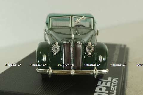 Opel Admiral Cabriolet Glaser 1938, green, OPC066, Opel Collection #66 1:43