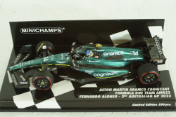 Aston Martin Aramco Cognizant, Formula One Team AMR23, Fernando Alonso, 3rd Australian GP 2023, 417230314, Minichamps 1:43