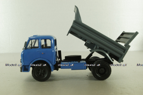 Маз-503А, самосвал, 1975 синий/серый, Н958, Наш Автопром 1:43