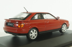 Audi Coupe S2, 1992, red, 4312201, Solido 1:43