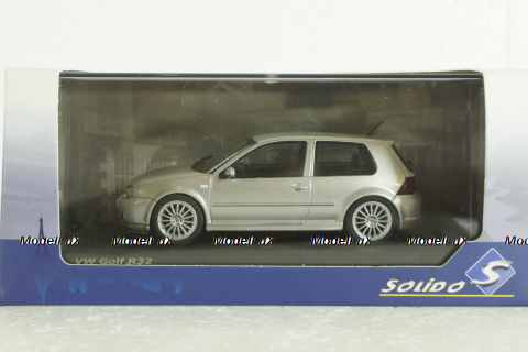 Volkswagen Golf iV R32 2003, silver, 4312502, Solido 1:43
