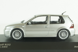 Volkswagen Golf iV R32 2003, silver, 4312502, Solido 1:43