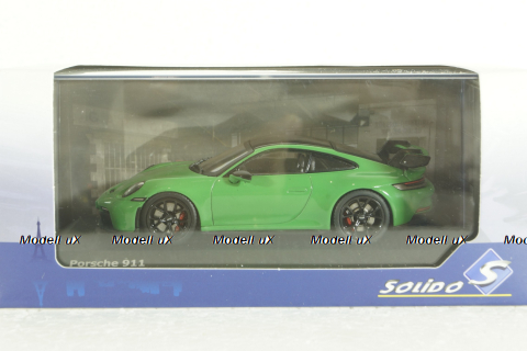 Porsche 911 (992) GT3 Baujahr 2022, green, 4312502, Solido 1:43