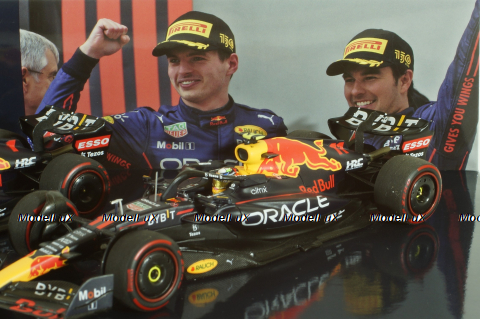 Oracle Red Bull Racing RB18, 1-2 Finish Verstappen/Perez, Emilia Romagna GP 2022, 472224111, Minichamps 1:43