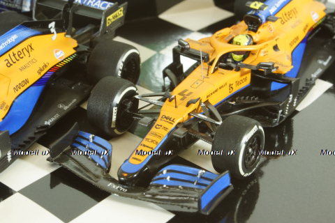 McLaren F1 Team MCL35M, 1-2 Finish Ricciardo/Norris, Italian GP 2021, 532210304, Minichamps 1:43