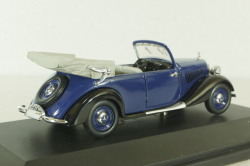 Mercedes 170V Cabrio (W136) 1938, blue, 02433, Schuco 1:43