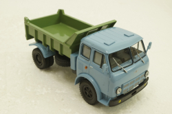 Маз-503А самосвал Н757, голубой/зеленый, Наш Автопром 1:43
