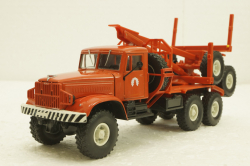 Краз-214Л, красный, Н725, Наш Автопром 1:43