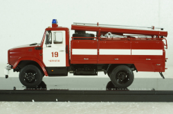 Зил-433362 АЦ-40, пожарная автоцистерна АЦ-40 (433362)-63Б.01, TruckTyr 1:43