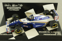 Williams Renault FW 16 #27, D.Hill  1995, 430950095, Minichamps 1:43
