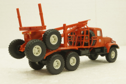 Краз-214Л, красный, Н725, Наш Автопром 1:43