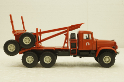 Краз-214Л, красный, Н725, Наш Автопром 1:43