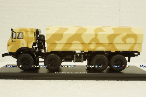 Камаз-6350 Мустанг камуфляж Пустынный, SSM1304, SSM 1:43