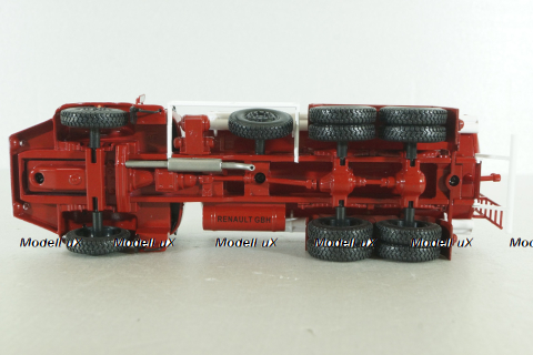 Renault VI GBH 280 6x6 CISTERNA Francia 1984, Pompieri Italy collection #13 1:43