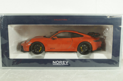 Porsche 911 GT3 2021 orange, 187300, Norev 1:18