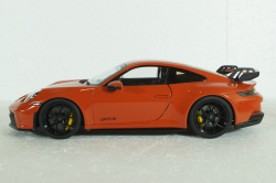 Porsche 911 GT3 2021 orange, 187300, Norev 1:18
