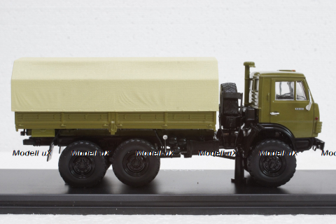 Камаз-4310 бортовой (с тентом), SSM1450, SSM 1:43